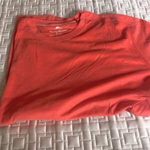 Tommy Bahama shirt sleeve XL short sleeve  coral cotton shirt